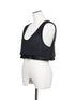 lamb wool bustier